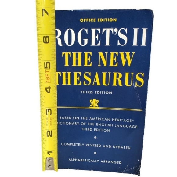 Vintage 1996 Roget's II The New Thesaurus Third Edition Houghton Mifflin Company - Picture 10 of 11